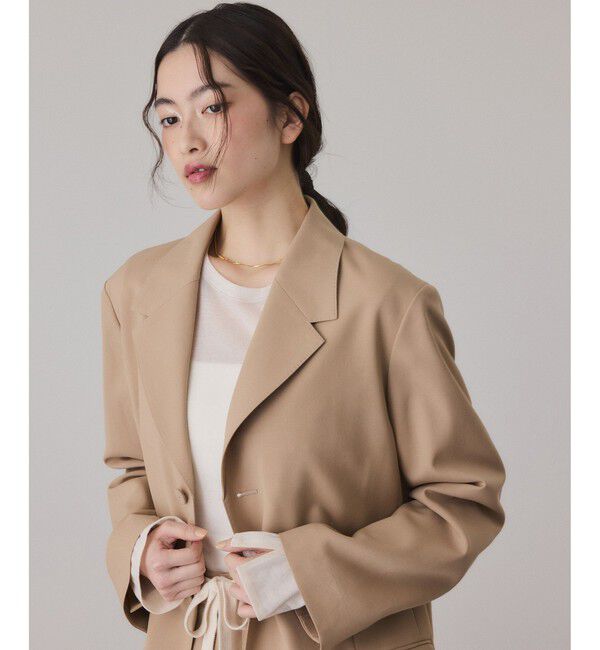 ADAM ET ROPE'「シングルブレストジャケット」|テーラードジャケット|