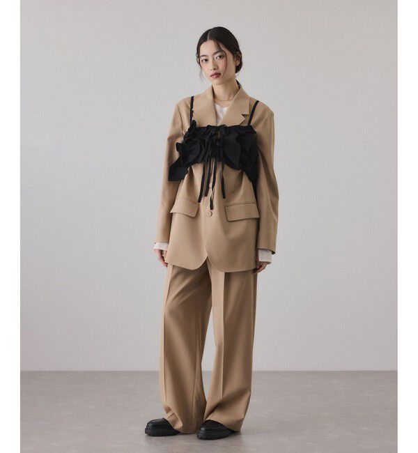 ADAM ET ROPE'「シングルブレストジャケット」|テーラードジャケット|