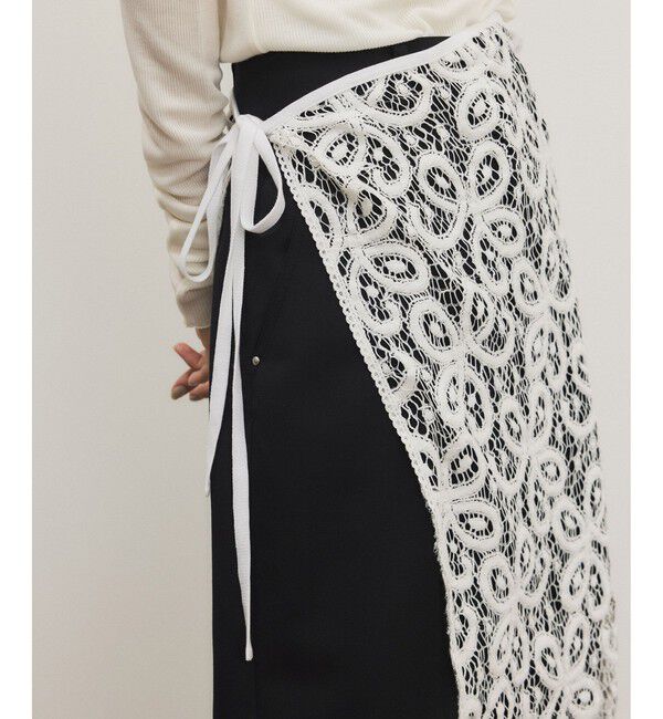 ADAM ET ROPE'「vintage stock lace scarf」|バンダナ・スカーフ|