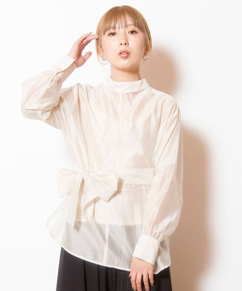  「3WAYシアーシャツブラウス」|シャツ・ブラウス|IVORY
