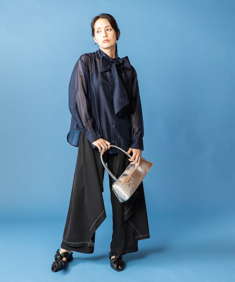  「3WAYシアーシャツブラウス」|シャツ・ブラウス|