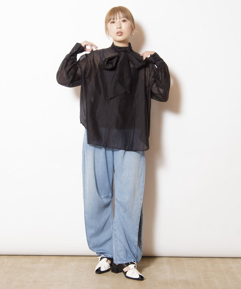  「3WAYシアーシャツブラウス」|シャツ・ブラウス|