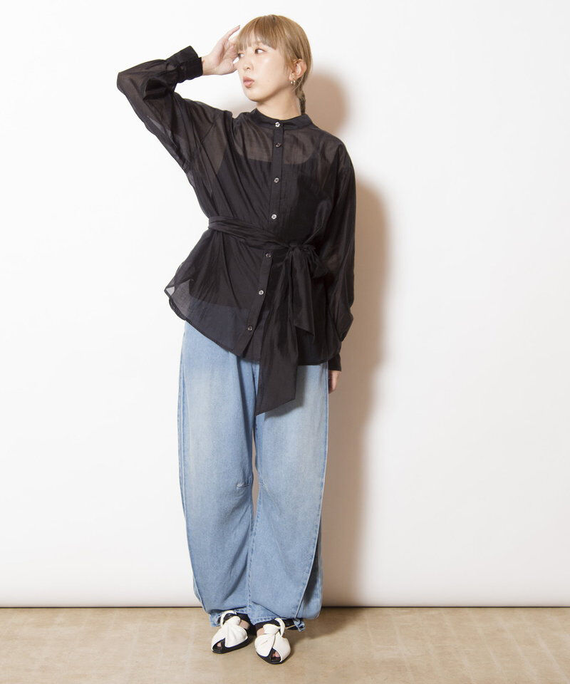  「3WAYシアーシャツブラウス」|シャツ・ブラウス|
