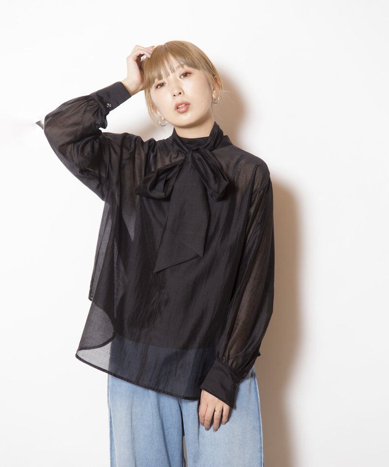  「3WAYシアーシャツブラウス」|シャツ・ブラウス|