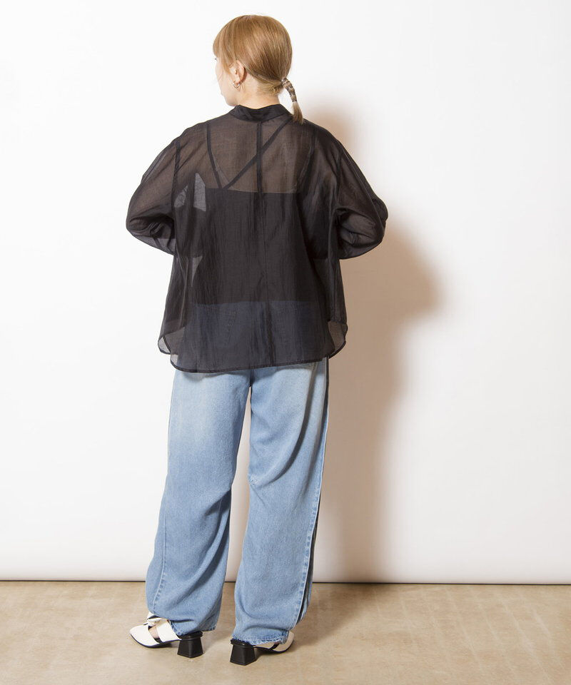  「3WAYシアーシャツブラウス」|シャツ・ブラウス|