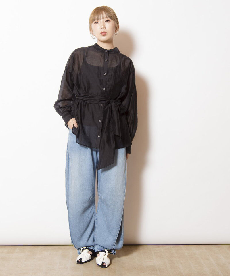  「3WAYシアーシャツブラウス」|シャツ・ブラウス|