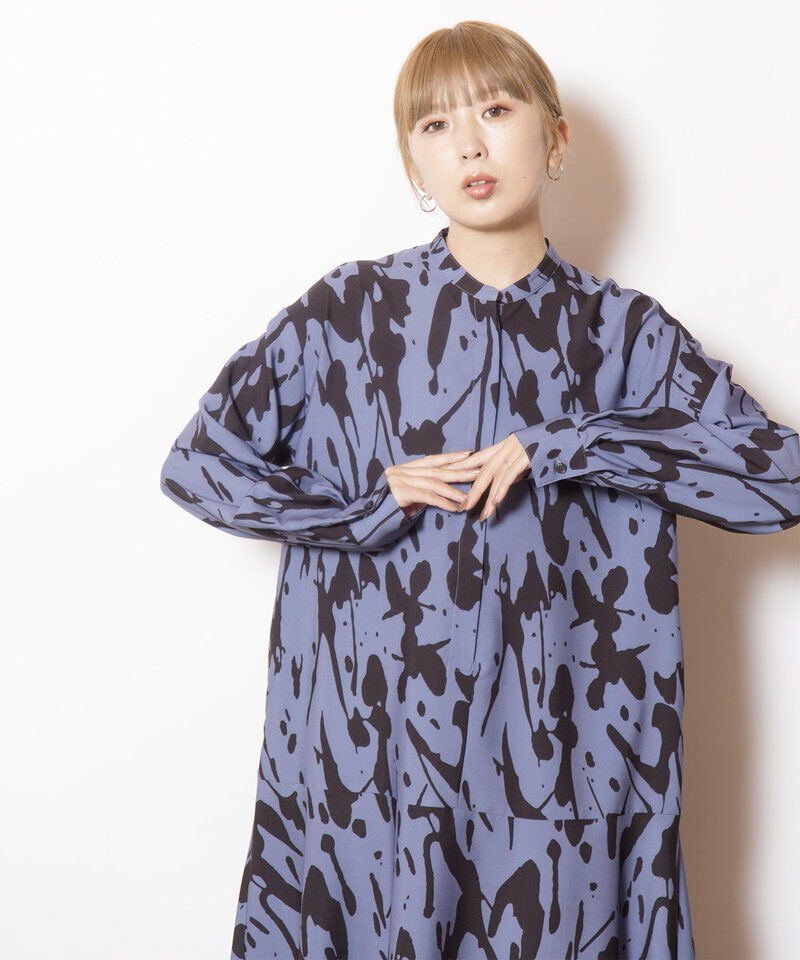  「プリントマーメイドワンピース」|ワンピース|