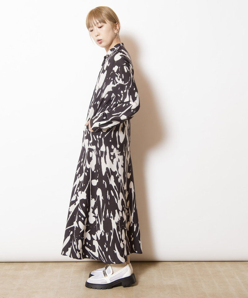 「プリントマーメイドワンピース」|ワンピース|