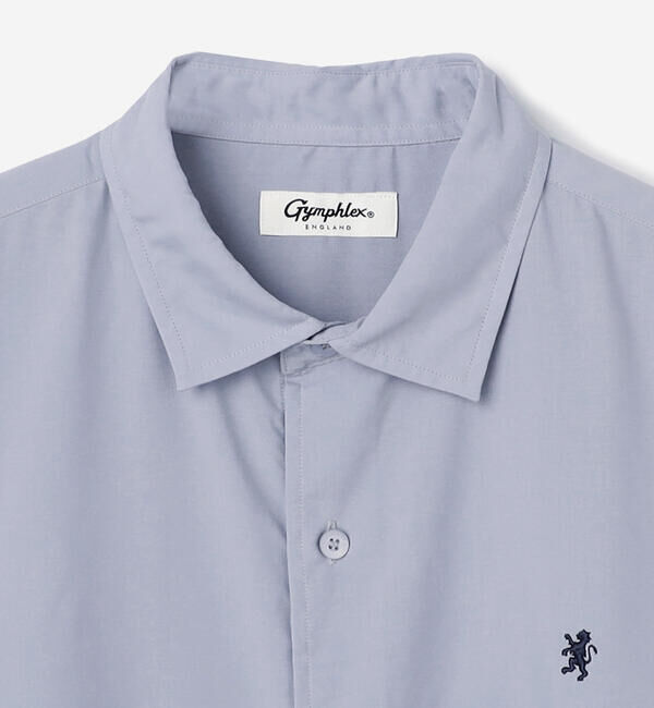 GYMPHLEX「Gymphlex | ポリエステルスパン レギュラーカラーシャツ MEN」|シャツ・ブラウス|