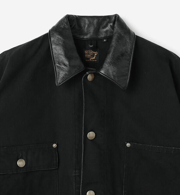  「orSlow | 〈別注〉 RELAX FIT COVERALL BLACK WOMEN」|その他|