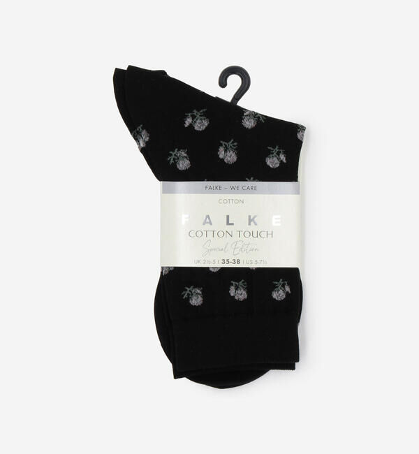 FALKE 「FALKE | 46906 COTTON TOUCH SOCKS SPECIAL EDITION WOMEN」|ソックス|BLACK系1