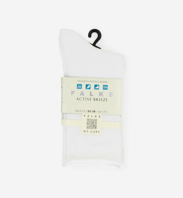 FALKE 「FALKE | 46189 ACTIVE BREEZE SOCKS WOMEN」|ソックス|WHITE