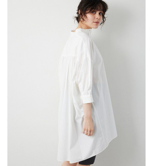  「刺繍チュニックシャツ」|シャツ・ブラウス|