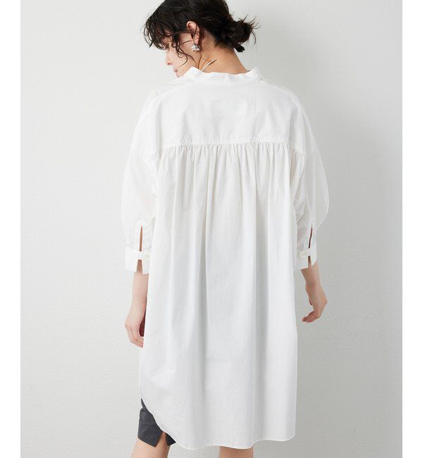  「刺繍チュニックシャツ」|シャツ・ブラウス|