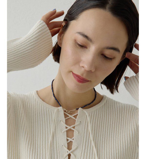 Hoaw.「【Hoaw.】Pearl choker ネックレス」|リング|