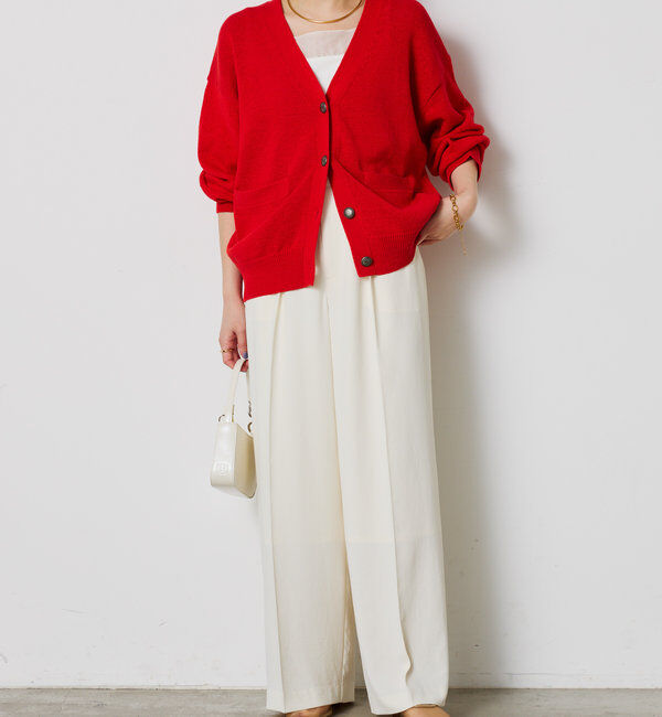  「ジャージワイドパンツ」|チノ|