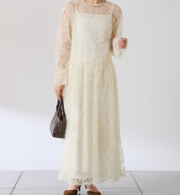  「シアーギャザーワンピース」|ワンピース|