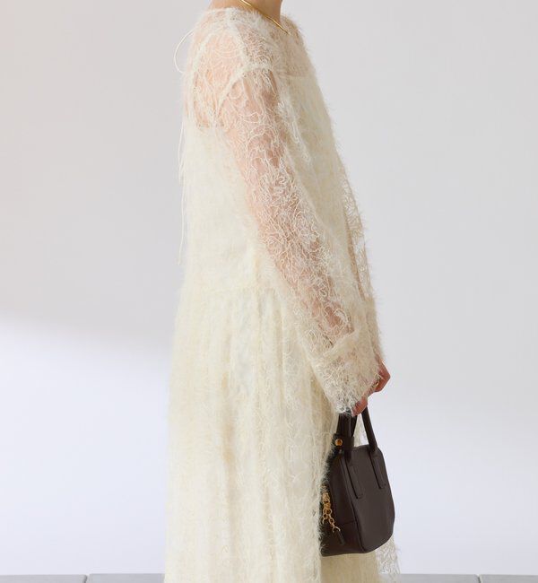  「シアーギャザーワンピース」|ワンピース|