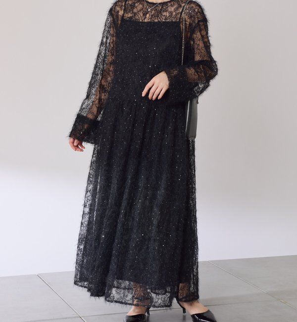  「シアーギャザーワンピース」|ワンピース|