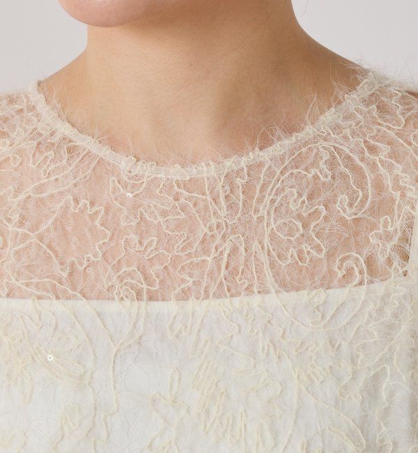  「シアーギャザーワンピース」|ワンピース|