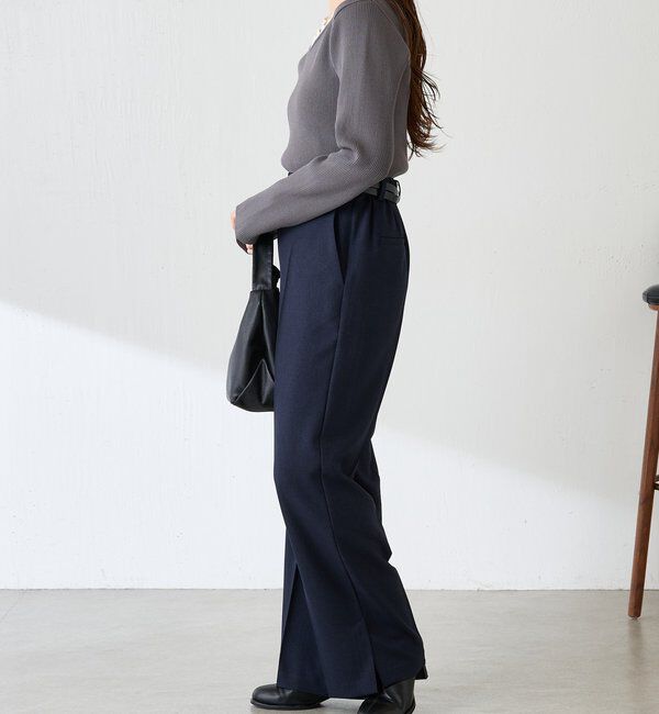  「フリルリブニット」|ニット・セーター|