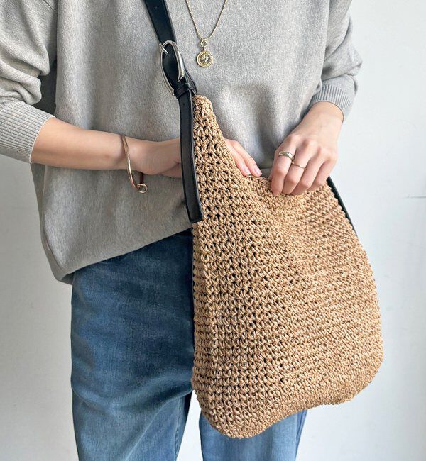  「フリーハンドルクロッシュトート」|トートバッグ|