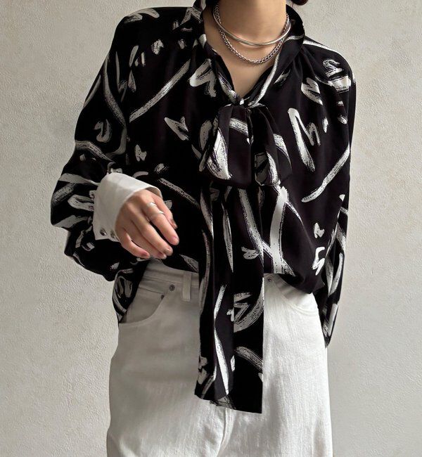  「【WEB限定】アソートボウタイブラウス」|シャツ・ブラウス|