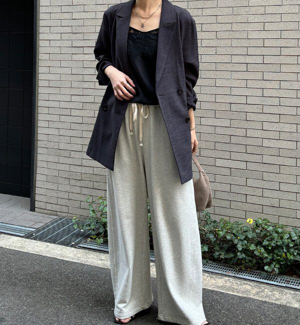  「【インフルエンサー REI企画】リネンライクスラブジャケット」|テーラードジャケット|