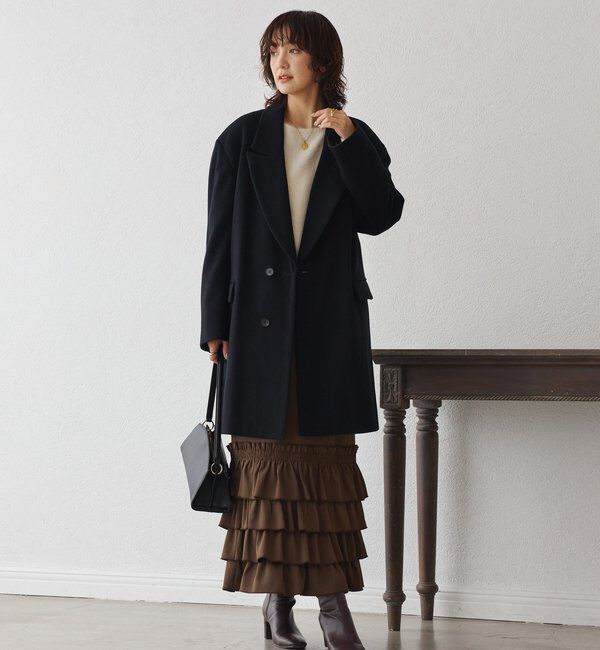  「【着映え◎】フリルタイトスカート」|スカート|