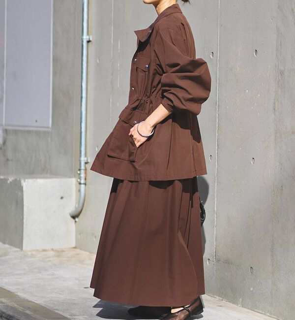  「予約【セットアップ対応可】フォルムギャザースカート」|スカート|