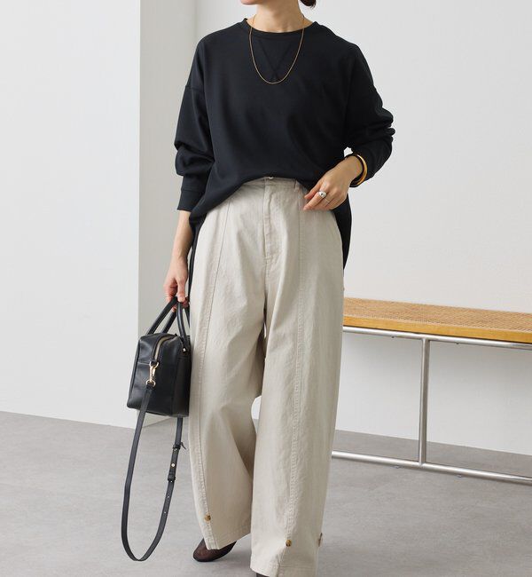  「予約【セットアップ着用可能】ガーメントダイコットンツイルパンツ」|チノ|