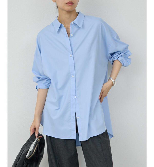  「【ルミネ限定カラーあり！】ツイルオーバーシャツ」|シャツ・ブラウス|