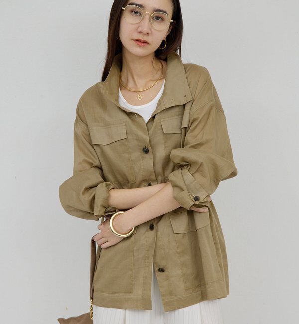  「【WEB限定リバイバル】シアーミリタリージャケット」|その他|