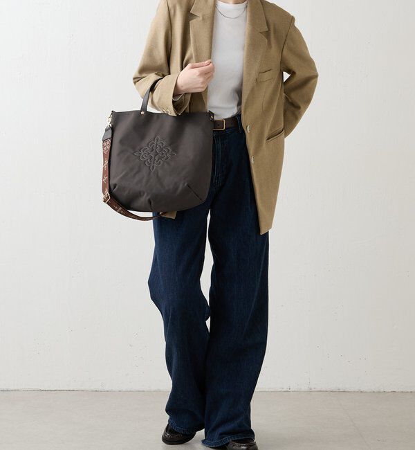  「《3/4～価格改定》スリム2WAYトートバッグ <コーデュラナイロン>」|トートバッグ|