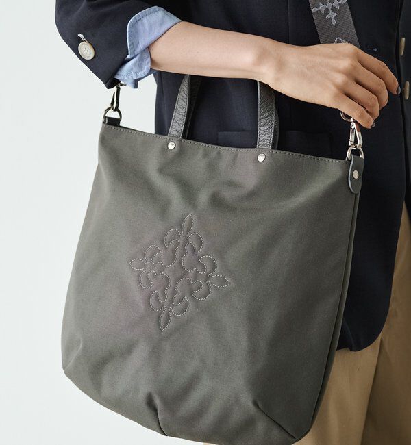  「《3/4～価格改定》スリム2WAYトートバッグ <コーデュラナイロン>」|トートバッグ|