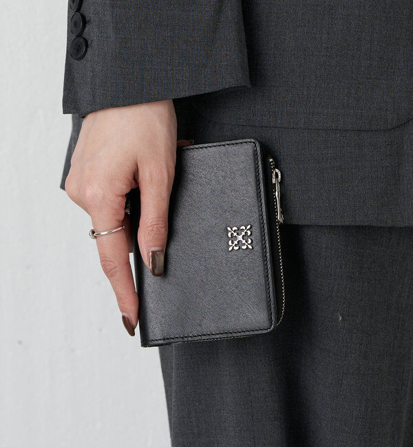  「ミニモノグラムプレートハーフウォレット」|財布|