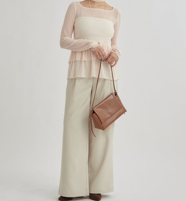  「ドットティアードプルオーバー」|Tシャツ・カットソー|