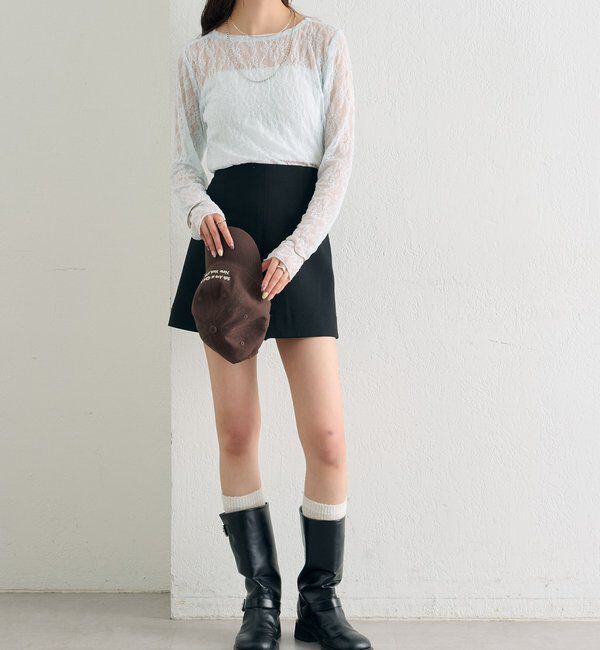  「スリットミニスカパン」|スカート|