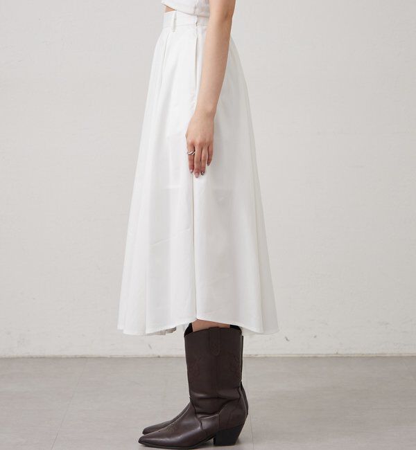  「フレアミドルスカート」|スカート|