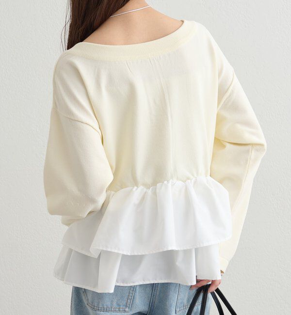  「ペプラムヘンリーニット」|ニット・セーター|