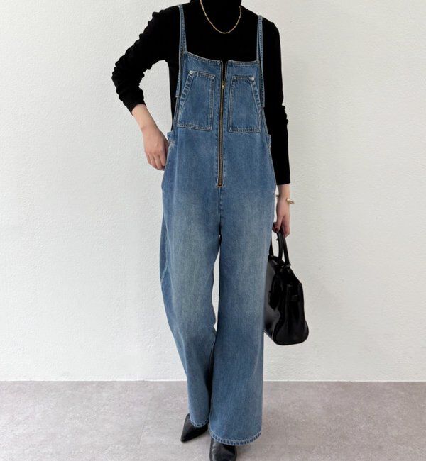  「デニムオールインワン」|ワンピース|