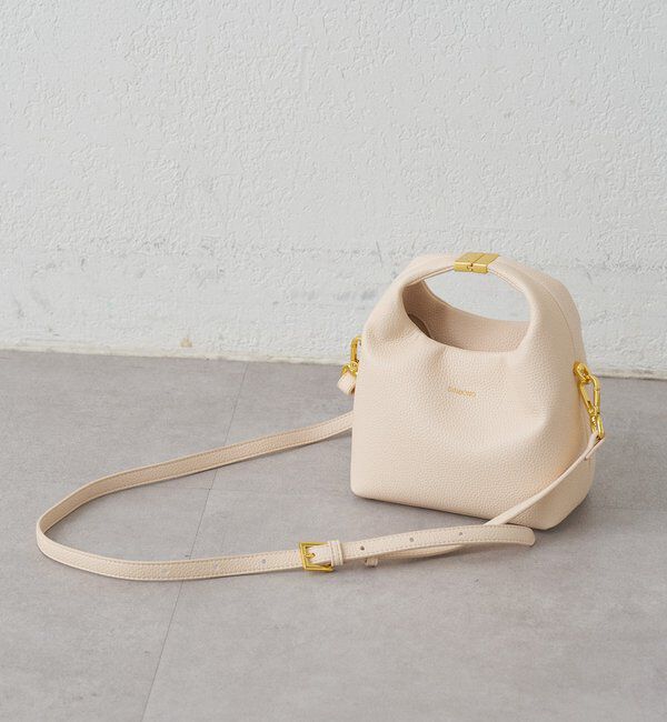  「【SINBONO】Vivienne Small Top Handle 」|トートバッグ|アイボリー