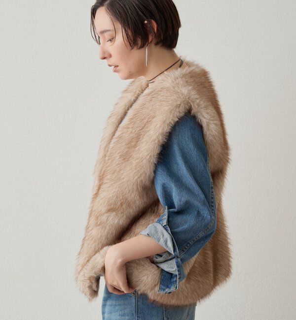 フェイクファーベスト｜ルミネのファッション通販アイルミネ<i LUMINE>