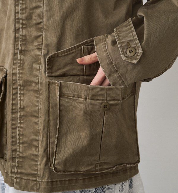  「ヴィンテージライクミリタリージャケット」|ミリタリー・モッズコート|