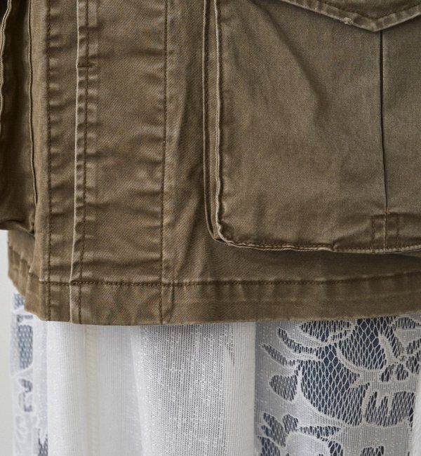  「ヴィンテージライクミリタリージャケット」|ミリタリー・モッズコート|