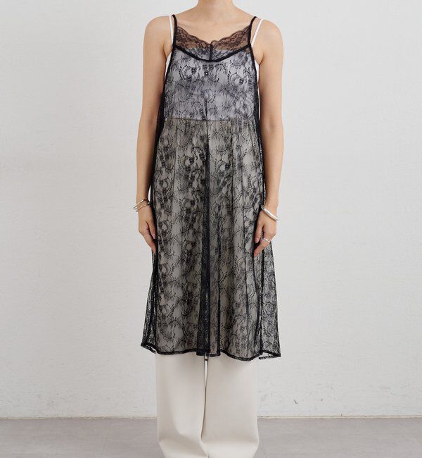  「【26SS予約】レースキャミチュニック」|チュニック|