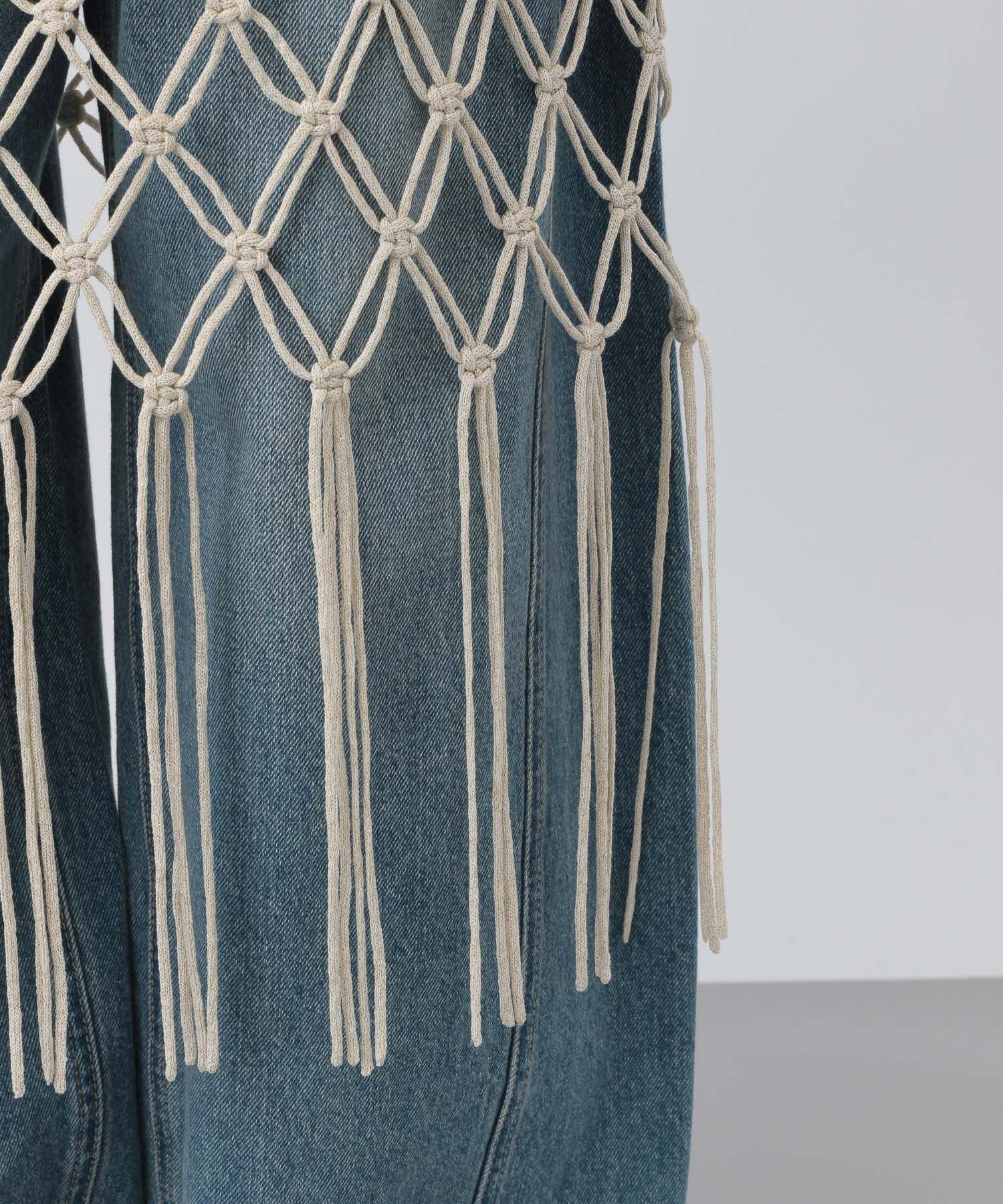 A part by 「HANDフリンジニットワンピース」|ワンピース|