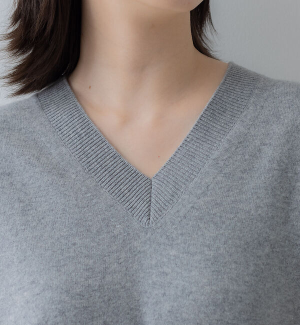 collex「ウルグアイウールVネックプルオーバー」|ニット・セーター|
