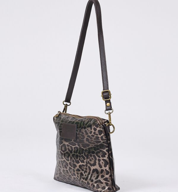 collex「【WEB限定】【AULENTTI/オウレンティ】ポーチ付きトートバッグ　ヒョウ柄」|トートバッグ|