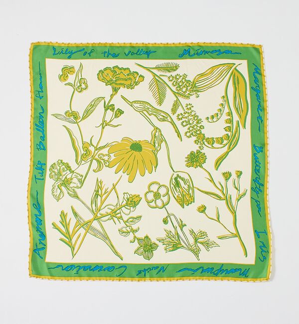 collex「【manipuri/マニプリ】フローラシルクスカーフ【予約】」|バンダナ・スカーフ|